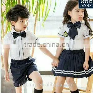 Chinese Factory Custom Summer School Uniform for Primary Students thumbnail-5