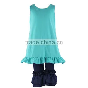 Baby Boutique Wholesale Boutique Girl Outfit Clothing Sets Children Clothing Sets thumbnail-2