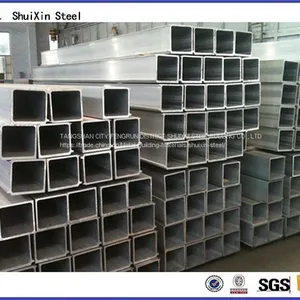 Factory Sales Construction Galvanized Square DIN Q345 Chs Steel Tube thumbnail-1
