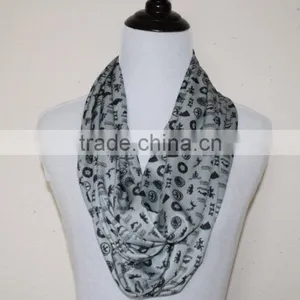 Game of Thrones, Winter is Coming Infinity Scarf for Gals, EXTRA LONG thumbnail-4