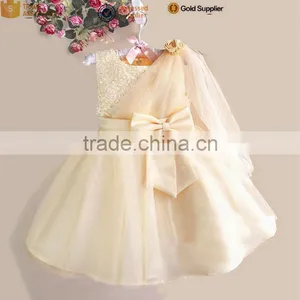 Walson Children Clothes Kids Vintage Dress Pink Children Dress Apparel Children Clothing 2016 thumbnail-3
