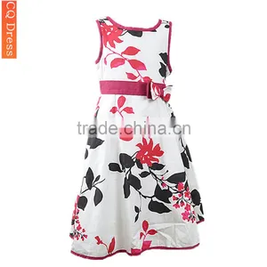 Quality Stylish Children Clothes Summer Fomal Kids Dress thumbnail-2