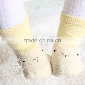 Cute Baby Cotton Socks, Silicone Print Baby Socks thumbnail-2