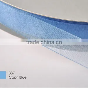 Hi-ana Ribbon 105 Most Popular Silk Wired Sheer Organza Ribbon for Parties Decoration thumbnail-1