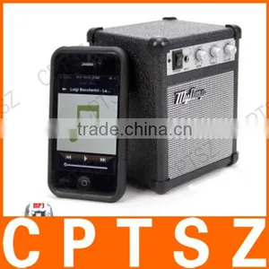 5W Mini Guitar AMP Amplifier 194 Brand New High Quality Portable Stereo Speaker for Electric Wooden Guitar Bass MP3 Smart Phone thumbnail-1