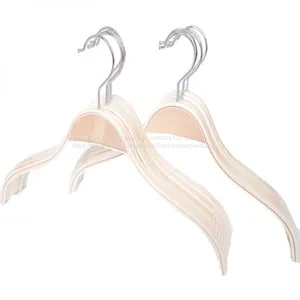 Flat Body Laminated Coat Hanger With Anti-slip Bar for Men Clothes thumbnail-1