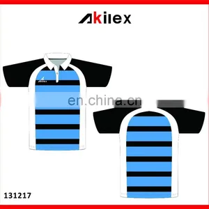 2016 Low Quantity Customized Dryfit Rugby Jersey thumbnail-3