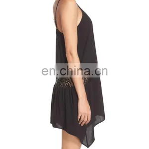C24 Lace Inset Cover-Up Beach Dress Clothes thumbnail-2