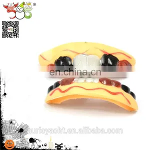 Multicolor Funny Halloween Plastic False Teeth Toy thumbnail-1