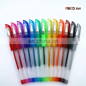 2017 Customized Wholesale Glitter Gel Pen Set Cheap Gel Pens Set thumbnail-1