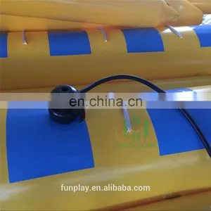 HI Hot Sale Inflatable Banana Boat,giant Water Boat Inflatable ,inflatable Water Toy thumbnail-3