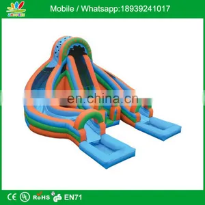 Inflatable Double Dipper Tropical With Pools thumbnail-1