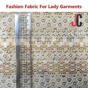 Hot Sale Elegant Cotton Nylon Lace Fabric for Lace Dress Fabric thumbnail-4
