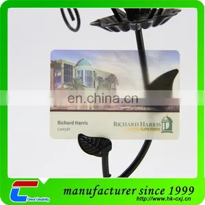 CR80 85.5*54mm Chuangxinjia Professional Manufacturer Custom Plastic Transparent Business Card thumbnail-5