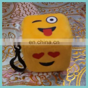 6cm Plush Emoji Dice Keychain thumbnail-1
