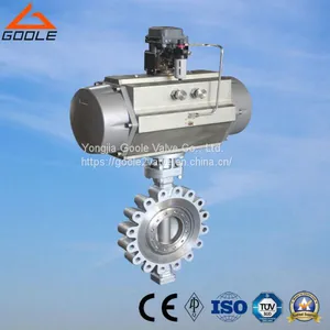 ZSHW High Performance Wafer Lug Pneumatic Butterfly Valve thumbnail-1