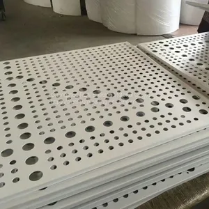 Perforated Aluminum Veneer/Perforated Aluminum Wall Panel/ Customized Punching Metal Ceiling thumbnail-1