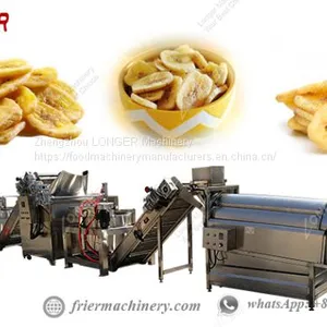 200kg/h Banana Chips Making Machine/Automatic Banana Chips Production Line thumbnail-1