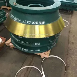 High Manganese Steel Nordberg Cone Crusher Wear Parts Bowl Liner for Metso thumbnail-4