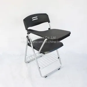 Office Training Chair Plastic Foldable Training Chair With Writing Pad thumbnail-1