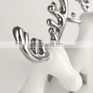 Creative Cute Ceramic Fawn Decoration Children's Desk Decoration Ornaments thumbnail-4