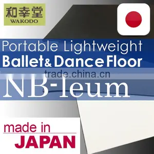 Anti-reflection Modern Dance and Ballet School Vinyl Floor With Optimum Slip Resistance Made in Japan thumbnail-2
