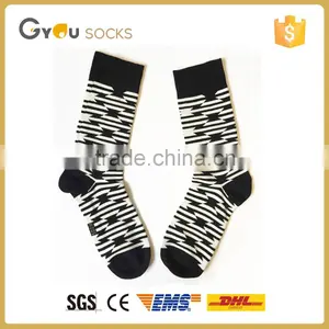 Black and White Fashion Children Knitted Cotton Socks/Soft Tube Socks thumbnail-1