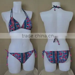 Girls Printing Wholesale Brazilian Bikinis thumbnail-1