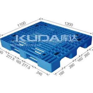 Warehouse Anti-static 1211A WGCZ PLASTIC PALLET From China Good Quality thumbnail-1