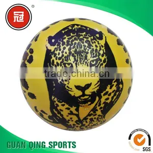 Leopard Print PVC Inflatable Toys Balls Bouncy Balloon Manufacturer China thumbnail-1
