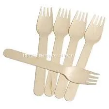 Disposable Wooden Tableware FSC Certified Wooden Forks Woodable Cutlery Sets thumbnail-1