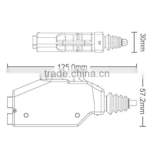 Super Quality Car Door Lock Actuator For LANDROVERRANGEROVER Strong Power thumbnail-3