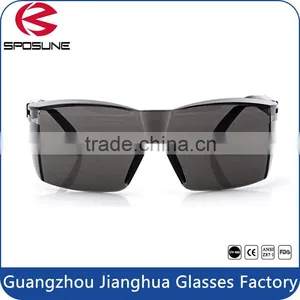 Factory Wholesale Square Dustproof Windproof Durable Cross-country Glasses Dark Grey pc Welding Filter Lens Goggles thumbnail-2
