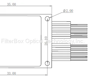 Compact 16CH Mini Size CDWDM Modules thumbnail-3