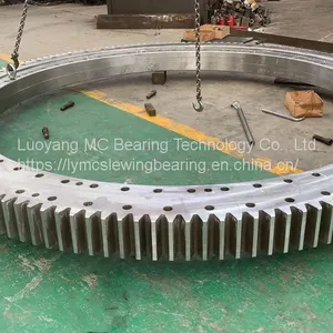 Ship Crane 191.32.3550.990.41.1502 Three Row Roller Bearing Slewing Ring thumbnail-1