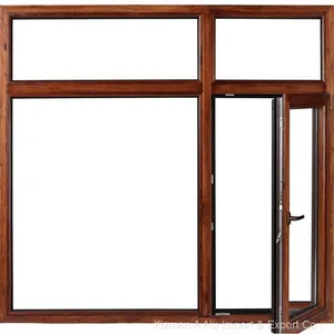 55 De-bridged Aluminum Flat Window Aluminum Profile Door and Window Aluminium Section thumbnail-1