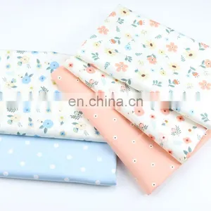 Class Long Plush Cotton Pure Rural Beautiful Environmental Friendly Cloth Small Floral Print Baby Fabric thumbnail-1