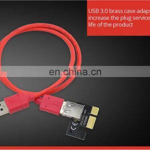 Wholesale Price GPU Pcie 009S PCBA 1X to 16X PCIE 3.0 Extender Cheap Expansion Card thumbnail-5