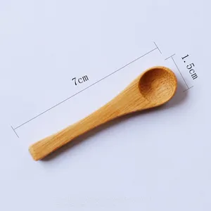 Wholesale Mini Bamboo Spoon Bamboo Kitchen Tool Bamboo Spoon for Sale thumbnail-1