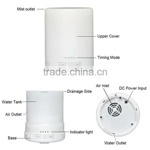Deluxe Ultrasonic Aroma Spa Oil Diffuser With Touch Controls Top Cool Mist Humidifier thumbnail-3