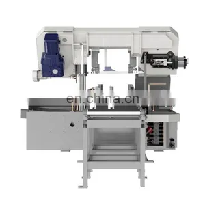 Efficiency Safe Band Saw Machine HBS-330A For Iron Pipe Beam Steel Metal With Competitive Price thumbnail-4