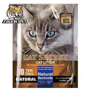 New Design Bentonite Clumping Kitty Sand thumbnail-1