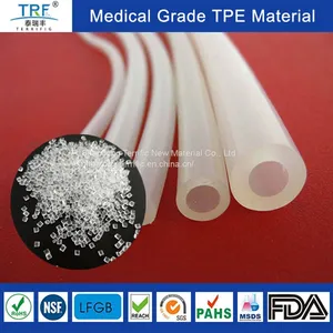 Factory-hot Highly Transparent Thermoplastic Elastomer TPE Raw Materials for Medical Catheter thumbnail-2
