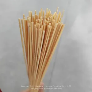 Factory Direct 8 Inch 9 Inch Length Round Natural Color Bamboo Stick For Marking Agarbatti Incense Sticks thumbnail-4