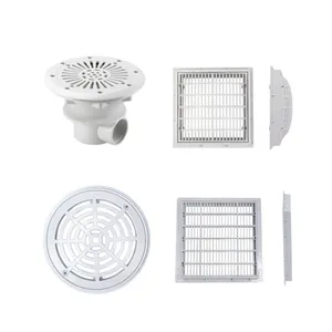 Swimming Pool ABS UV Main Drain Square Round Main Drain thumbnail-1