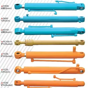 Manufacturers Direct Excavator Caterpillar Komatsu Doosan Hitachi Hydraulic Cylinder thumbnail-2