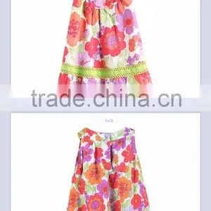 2015 OEM Summer Shorts Cute Girls Print Dress China Supplier thumbnail-2