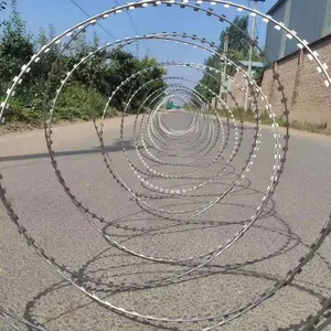 Hot Selling Galvanized Multiple Types Razor Barbed Wire thumbnail-4