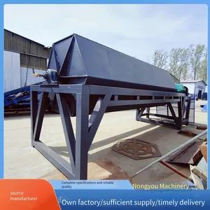 Rolling Stone Machine for Burnt Iron, Large Hexagonal Drum Polishing Machine for Rust Removal and Degreasing, Grinding Machine for Batch Polishing of Building Blocks thumbnail-1