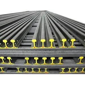 24kg Steel Rail P24 Railway Light Rail Q235 Rail Way thumbnail-4